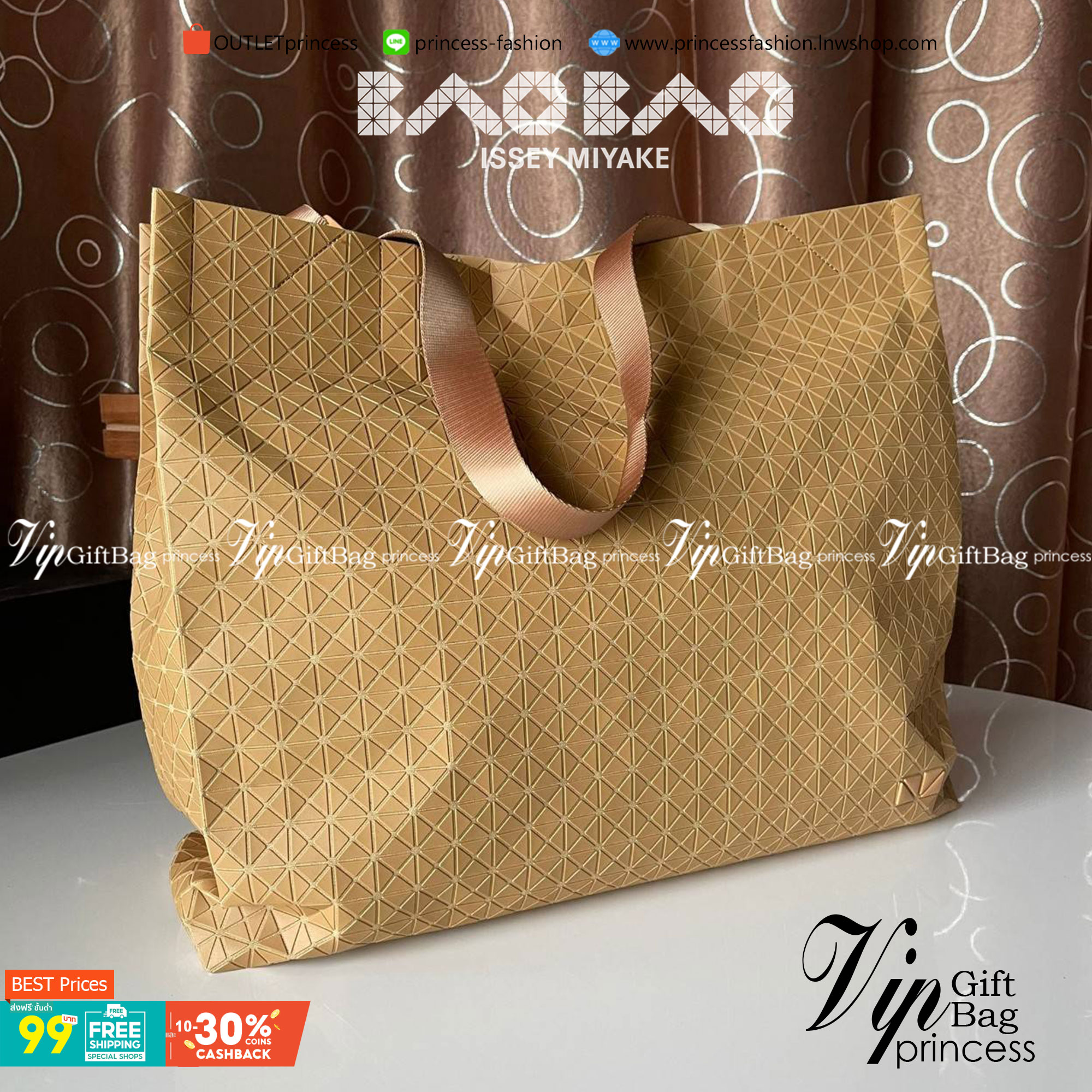 VIP 】Bao Bao Issey Miyake Cart Tote Bag พร้อมส่งที่ไทย รุ่นใหม่ล่าสุด สามารถใช้ได้ทั้งผู้หญิงกับผู้ชาย เบาสบายจุของได้เยอะสามารถทนทานต่อน้ำหนักได้สูงใช้งานได้ยาวๆเลยค่ะ