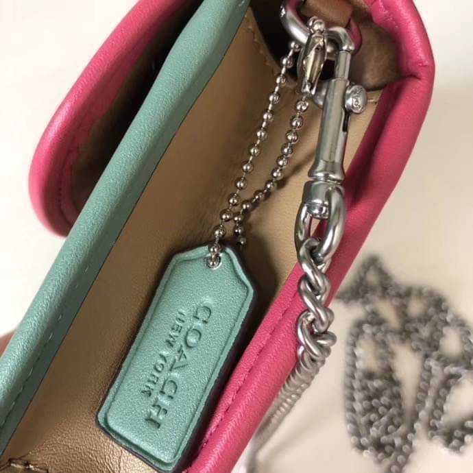 ของแท้ 💯% 】Coach Parker Crossbody In Blocked Signature Canvas