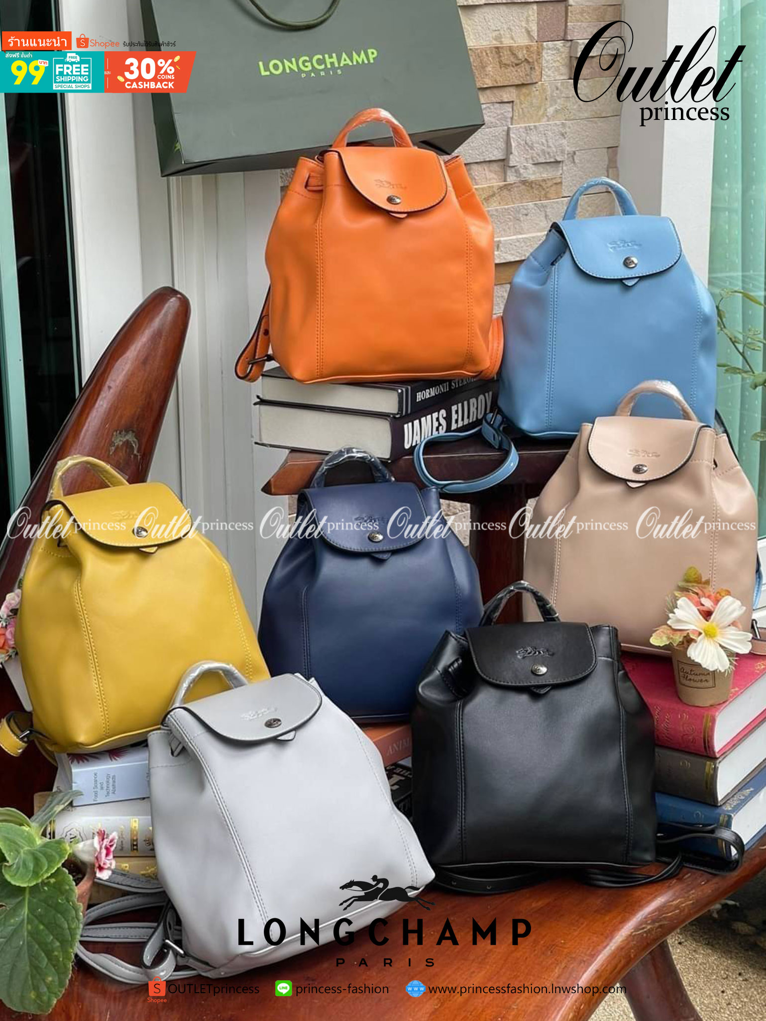 Longchamp Le Pliage Cuir Xs Leather Backpack แบรนด์ติดเทรนด์ตลอดไม่เคยเปลี่ยนกับ ทรง Le Pliage Cuir หนึ่งในตระกูลกระเป๋าสุดไอคอนิกจากแบรนด์ เมื่อรุ่น Le Pliage Cuir ในรูปแบบของหนังแกะ Metis ได้ถือกำเนิดขึ้นในปี 2012 เป้ที่มีการจัดการปรับดีไซน์ให้มีขนาดกำล