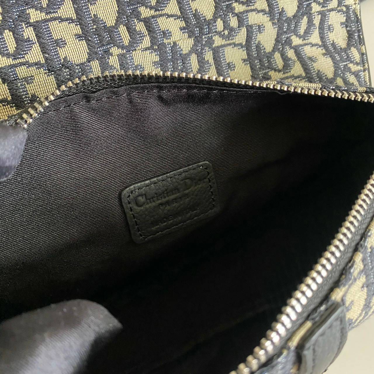 VIP 】𝐂𝐇𝐑𝐈𝐒𝐓𝐈𝐀𝐍 𝐃𝐈𝐎𝐑 SADDLE BAG Black Dior Oblique Jacquard พร้อมส่งที่ไทย 2 สีสุดคลาสสิก กระเป๋าสะพายข้าง สายปรับขนาดได้ จุของได้เยอะ ใช้ได้ทั้งหญิงชาย