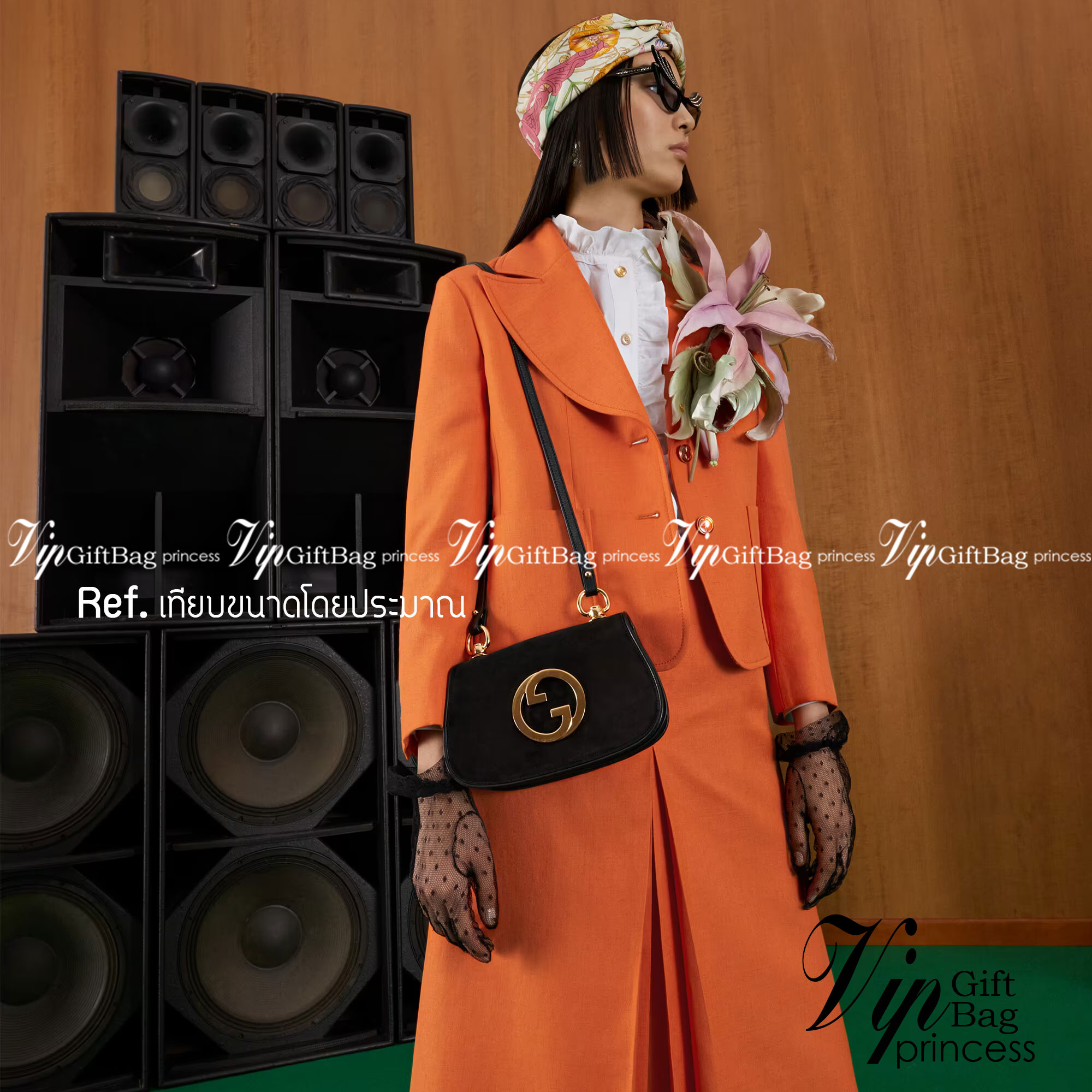 GUCCI Blondie mini bag เกรดเทพออริจินล หนังแท้ ภาพถ่ายจากงานขายจริง ใช้งานต่างประเทศได้ ผ่านทุก ตม