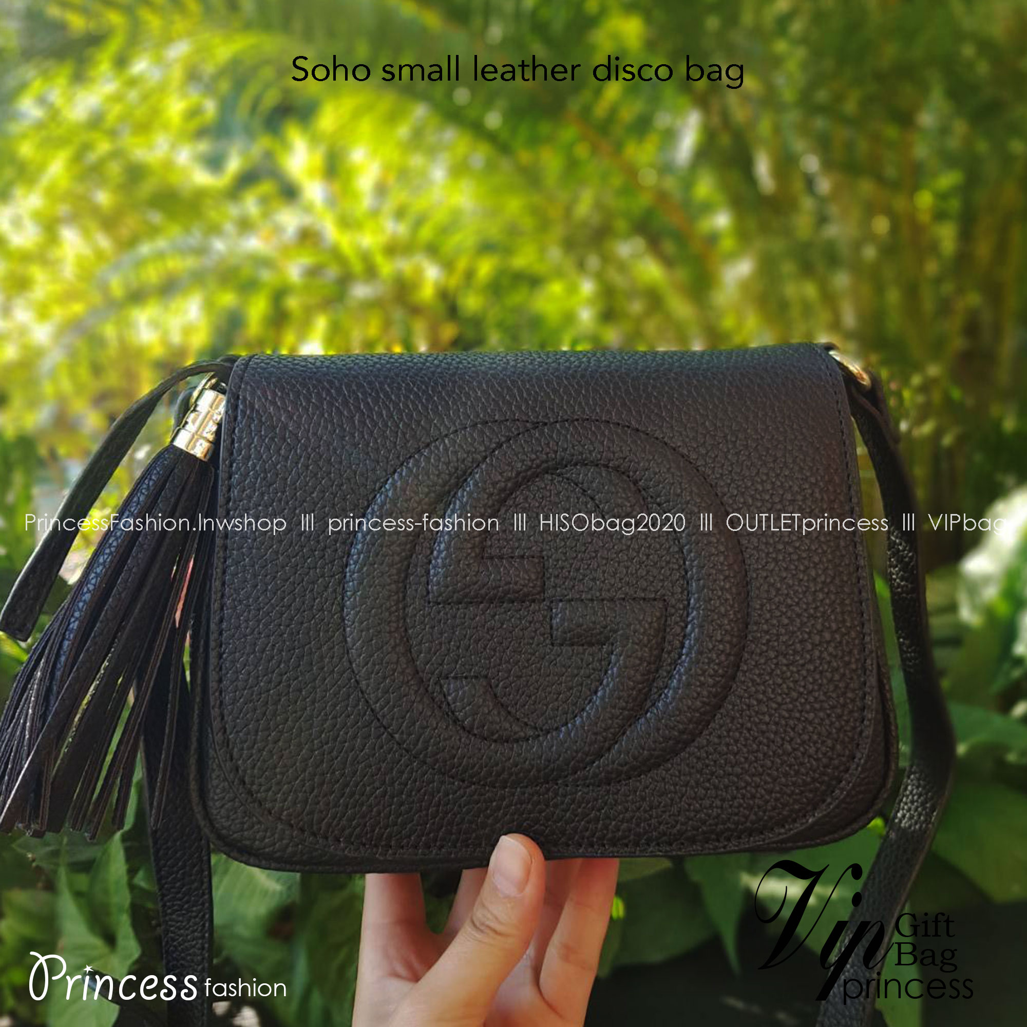 GUCCI Soho small leather disco bag กระเป๋าสะพายครอสบอดี้ทรงสวย ขนาดกำลังดี ใช้งานง่าย เข้าได้กับทุกลุค สายหนังยาวปรับระดับได้ตามการใช้งาน