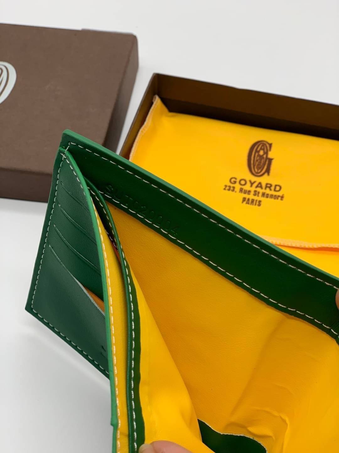 VIP GIFTbag 】GOYARD Victoire Bifold Wallet กระเป๋าสตางค์ผู้ชายใบสั้น พร้อมส่ง 4 สี พร้อมกล่องสวยหรูน่าใช้มากค่ะ