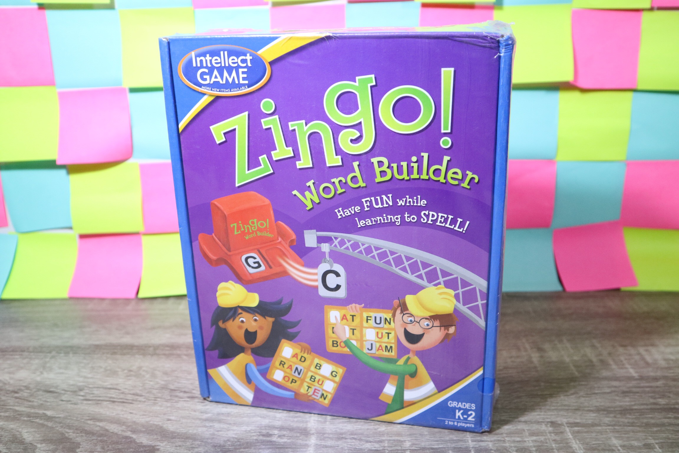 Zingo ฝึกสะกดคำกล่องม่วง
