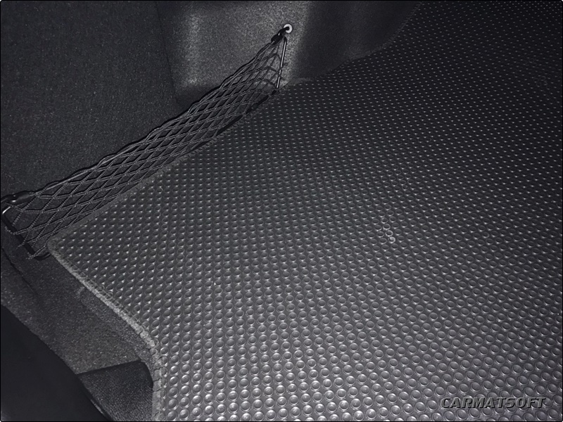 แผ่นปูท้ายรถ BENZ C350e Plug in hybrid W206 ปี 2022-30 ลายกระดุมเล็ก เข้ารูป ตรงรุ่นรถ