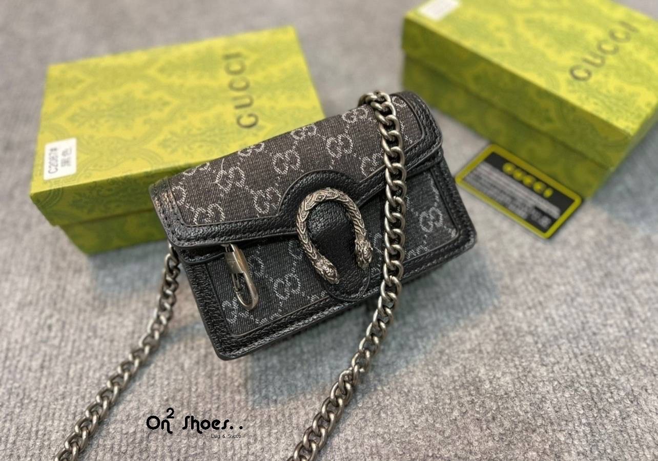 GUCCI Dionysus leather super mini bag / GG Dionysus Wallet พร้อมส่งที่ไทย งานสวยเลยค่า ขนาดกำลังน่ารัก อะไหล่สั่งผลิตเฉพาะรุ่น สะพายขึ้นไหล่คือสวยหรูเลยค่า
