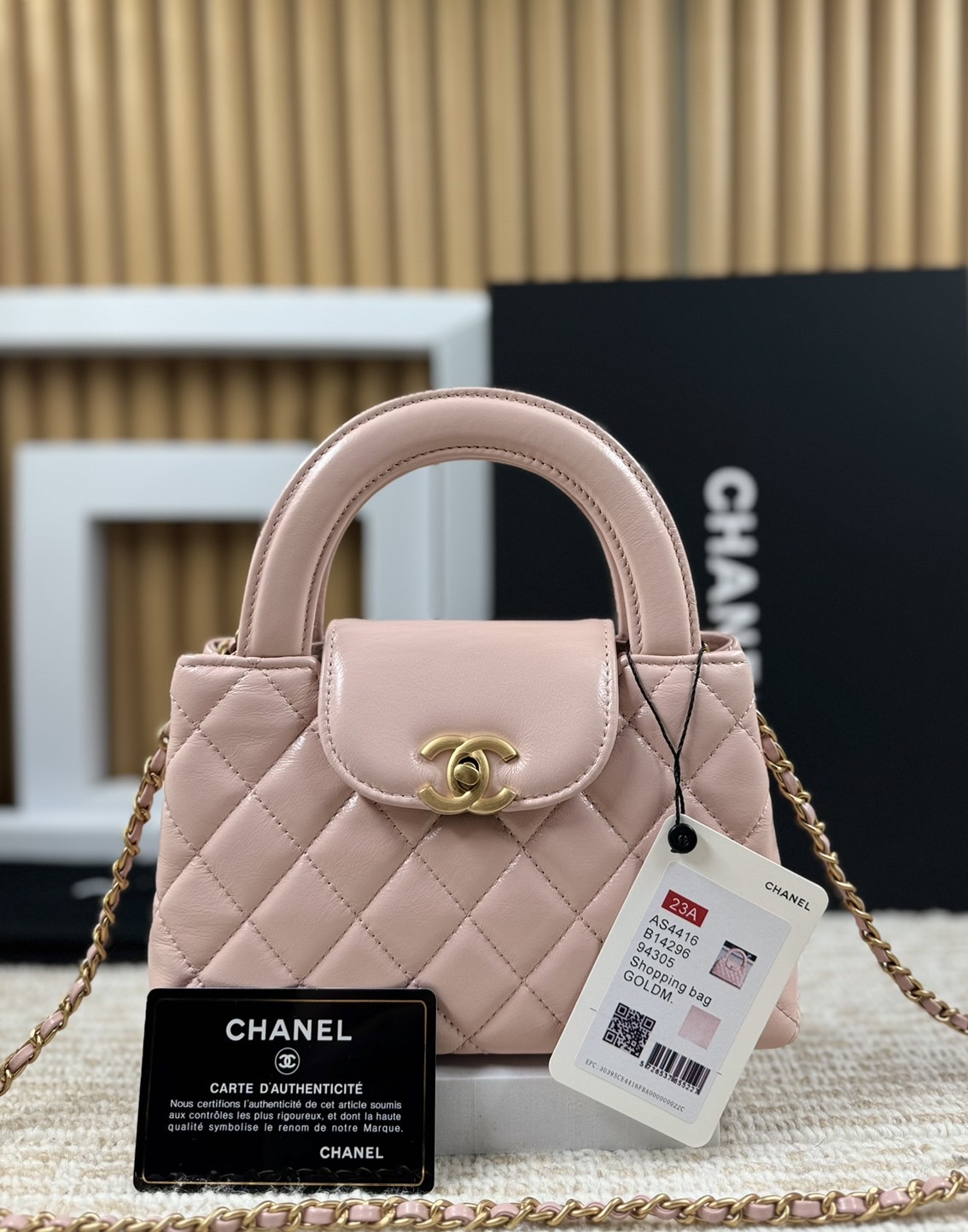 Chanel mini kelly flap bag เกรดออริ สลับแท้ 1:1 ใช้งานต่างประเทศได้