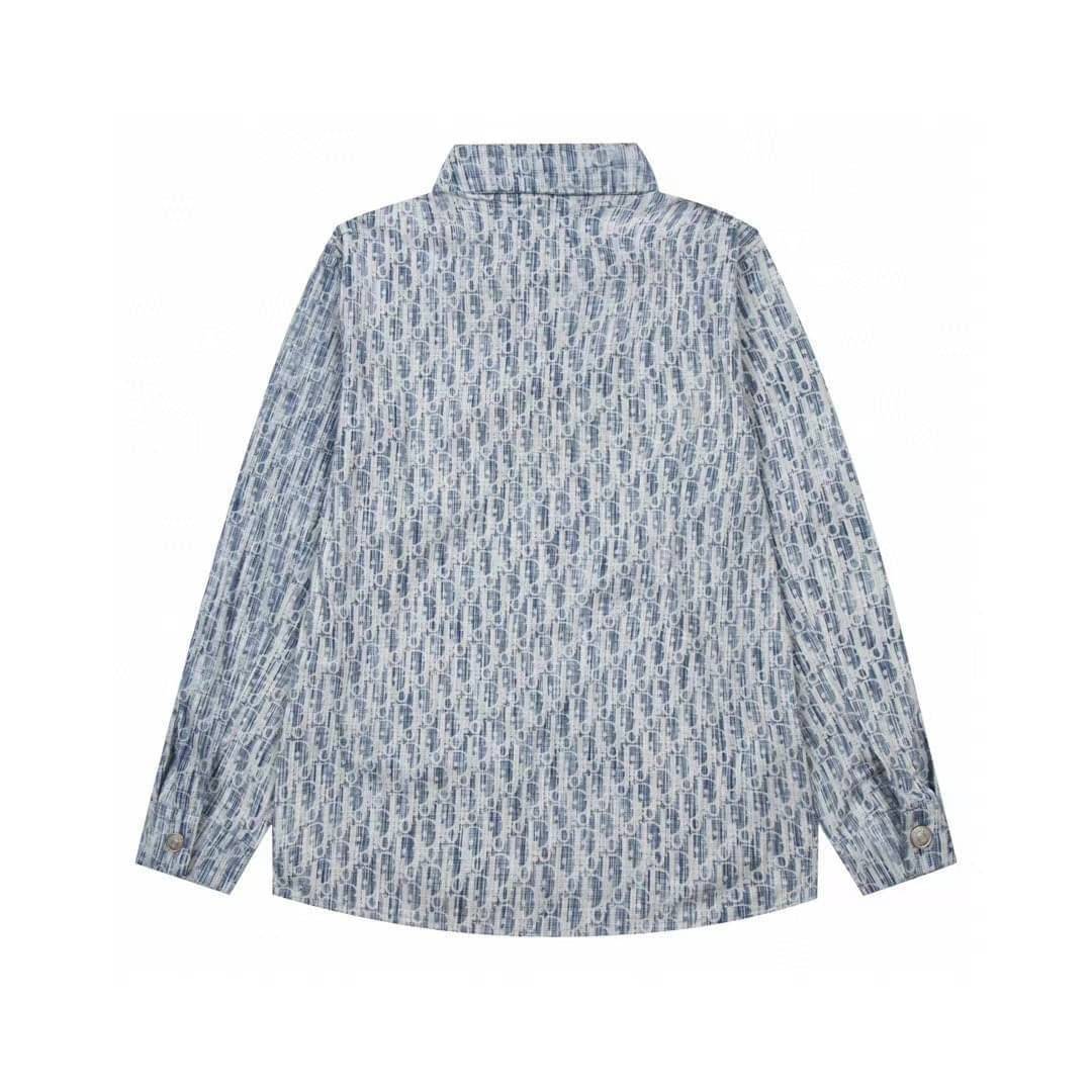 Dior Monogram Shirt / Dior shirt เกรดออริจินอล มีป้ายแท็กที่คอเสื้อ ใส่ได้ทั้งผู้หญิงผู้ชาย พร้อมส่งที่ไทย ภาพสินค้าถ่ายจากงานขายจริง ใช้งานต่างประเทศได้