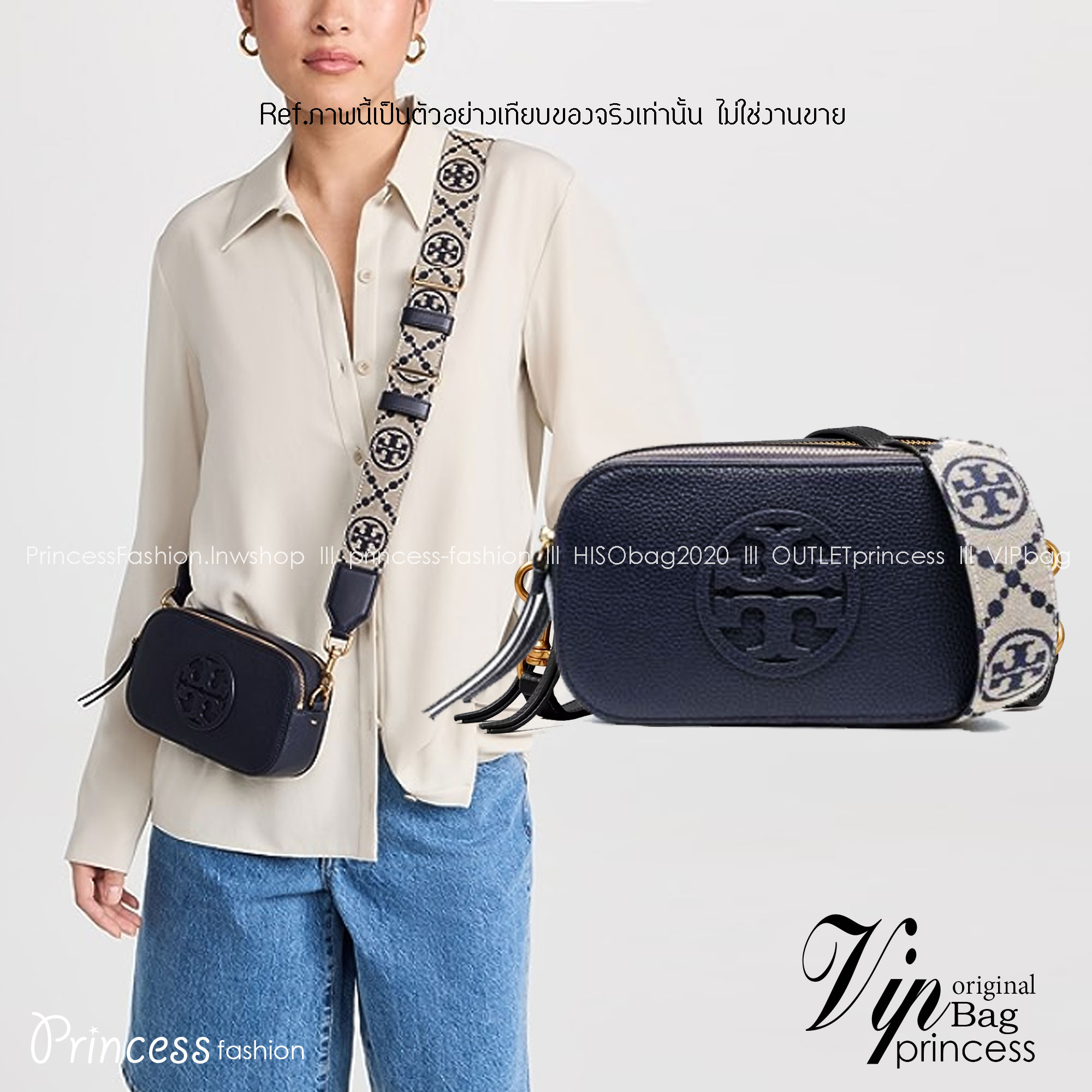 TORY BURCH Miller Mini Crossbody Bag / TORY CAMERA BAG / TORY BAG พร้อมส่ง 5 สี กระเป๋าสะพายใบเล็กมินิมอลในรูปทรงใหม่ที่คล่องตัว