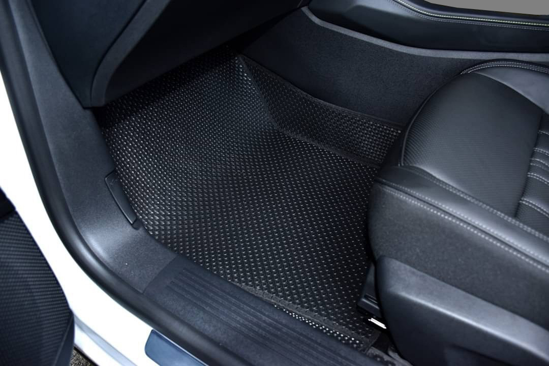 ยางปูพื้นรถยนต์ PEUGEOT 408 ปี2024 พรมกระดุม เปอโยต์ 408 สีดำ เข้ารูป ในรถ เต็มคัน