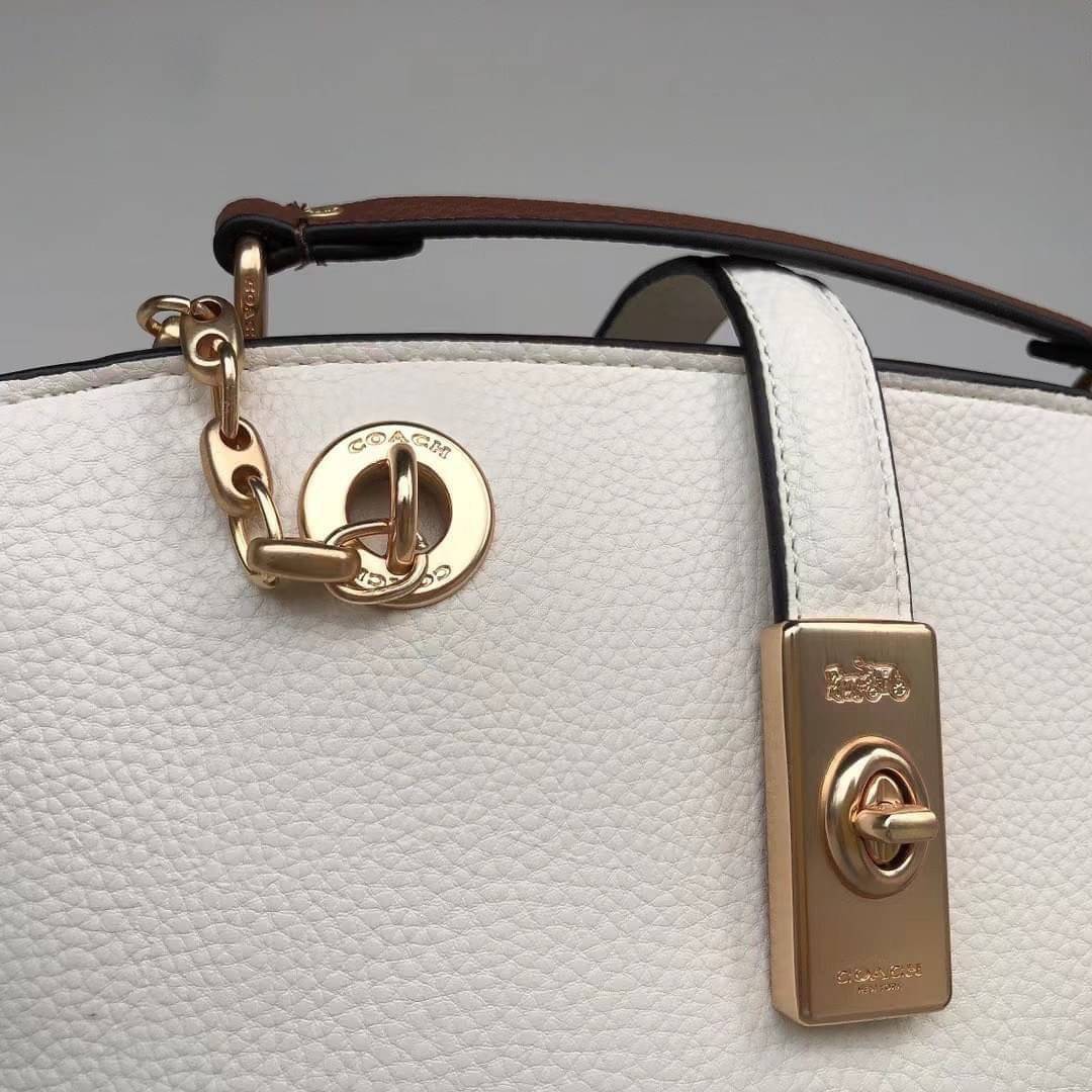 COACH Lane Bucket Bag In Signature Canvas C8597 C8399 พร้อมส่งที่ไทย