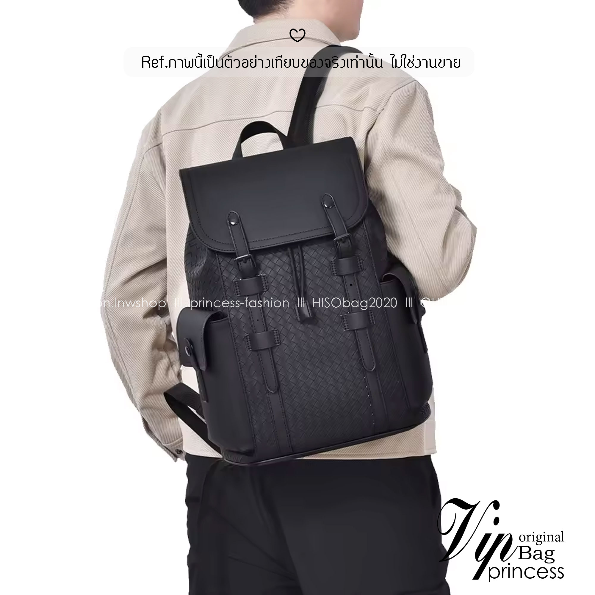 ORI หนังแท้ | Bottega Veneta Shadow Signature Flap Backpack กระเป๋าเป้ กระเป๋าสะพายหลัง โดดเด่นด้วยงานสานตารางสวยคลาสสิคเรียบหรูเป็นเอกลักษณ์ ดีไซน์เรียบง่าย แต่ดูแพง กิมมิคที่ใครๆก็อยากเป็นเจ้าของ