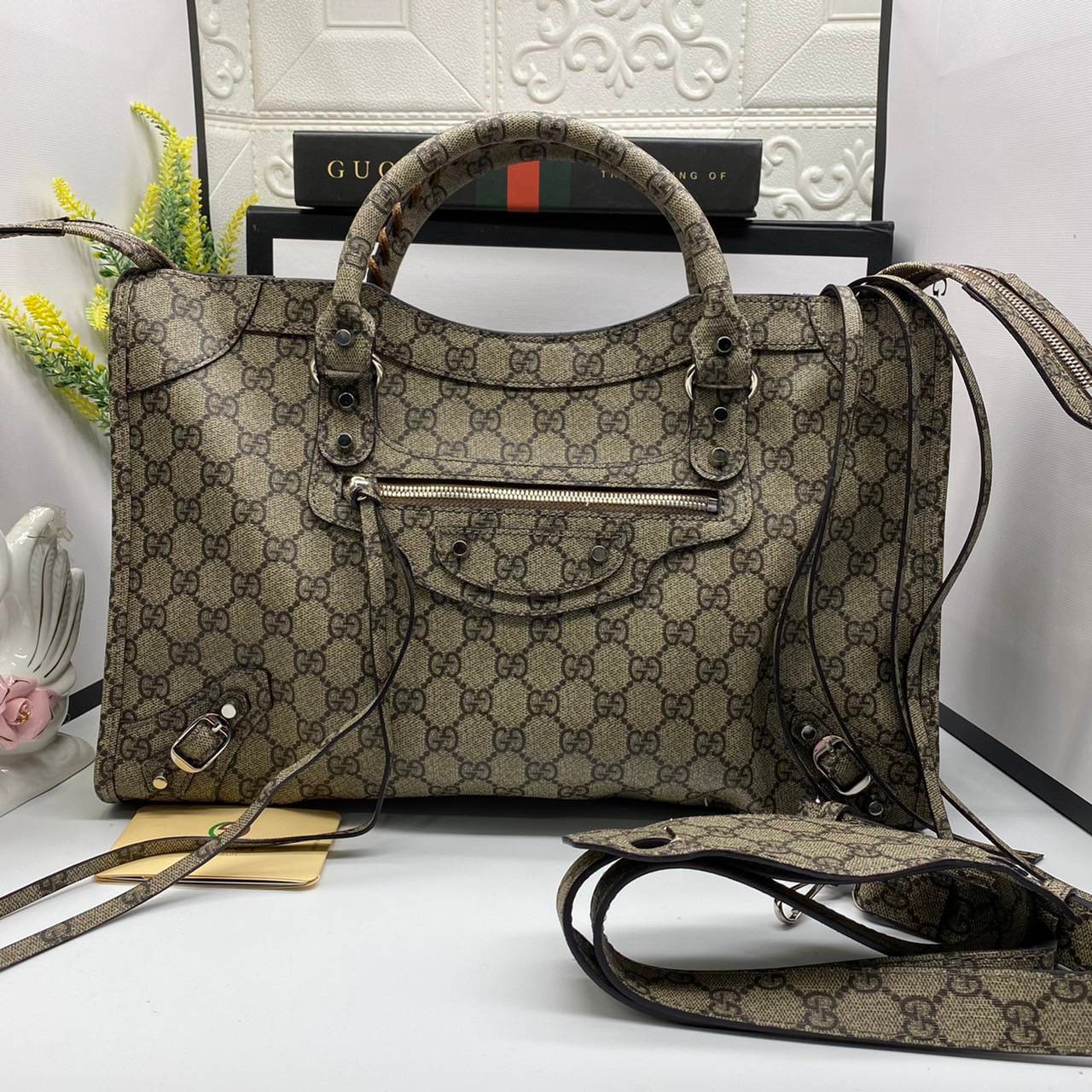 VIP 】หนังแท้ Gucci The Hacker Project medium Neo Classic bag พร้อมส่งที่ไทย