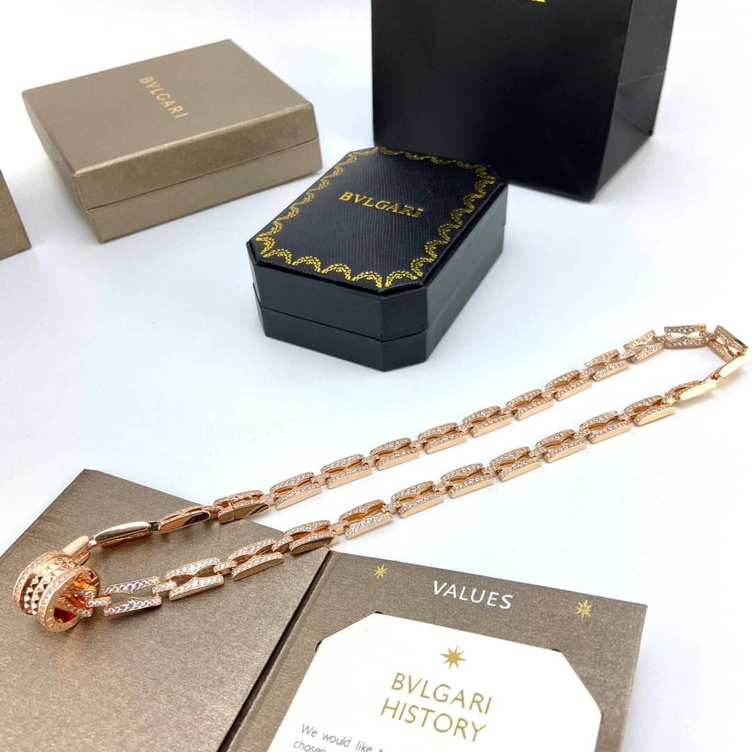 BVLGARI Necklace B.zero1 46cm สร้อยคอบุลการี ภาพสินค้าถ่ายจากงานขายจริง ใช้งานต่างประเทศได้