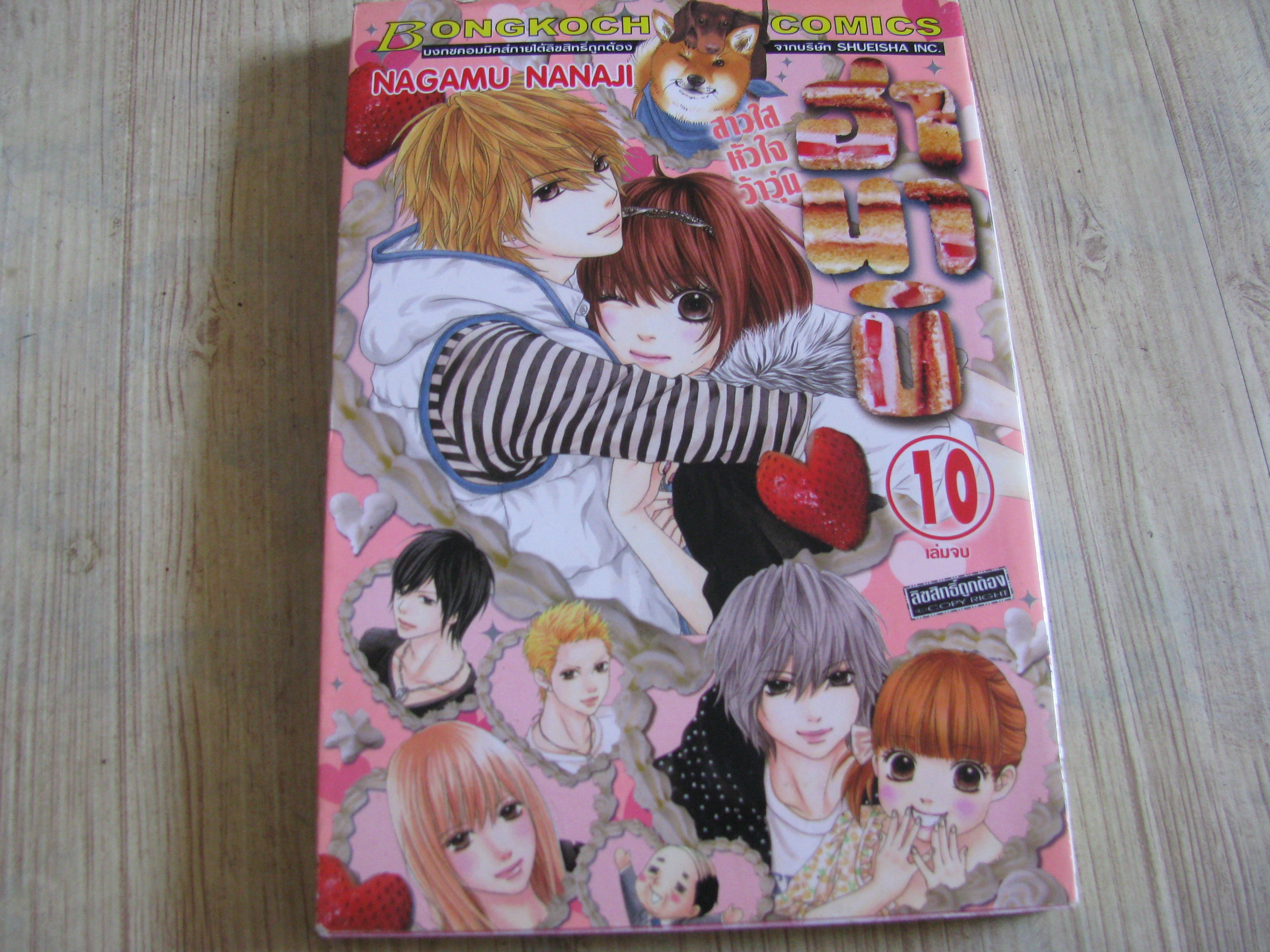 ฮานาบิสาวใสหัวใจว้าวุ่น ครบชุด 10 เล่มจบ Nagamu Nanaji เขียน (สภาพสะสม)