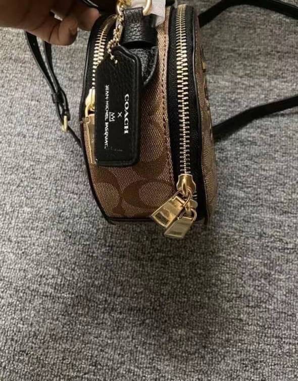 OUTLET 】COACH X JEAN-MICHEL BASQUIAT CANTEEN CROSSBODY IN SIGNATURE CANVAS (COACH C5658) พร้อมส่งที่ไทย ราคาสุดคุ้ม