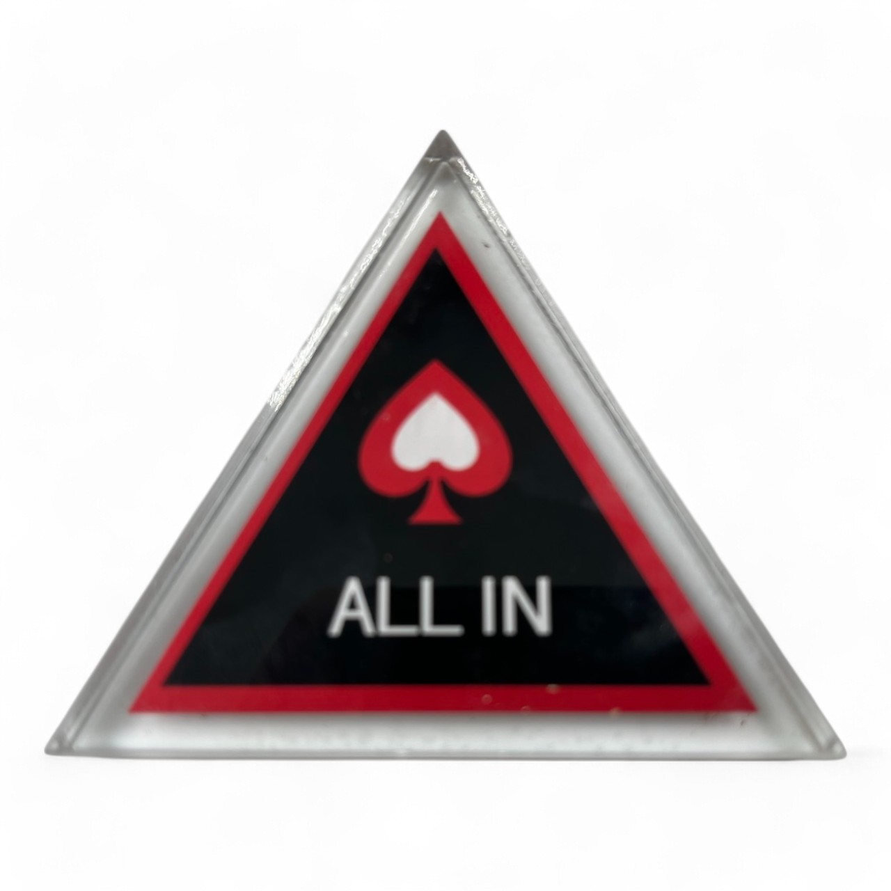 เหรียญALL IN แบบสามเหลี่ยม น้ำหนัก 55 กรัม ขนาด7 ซม.