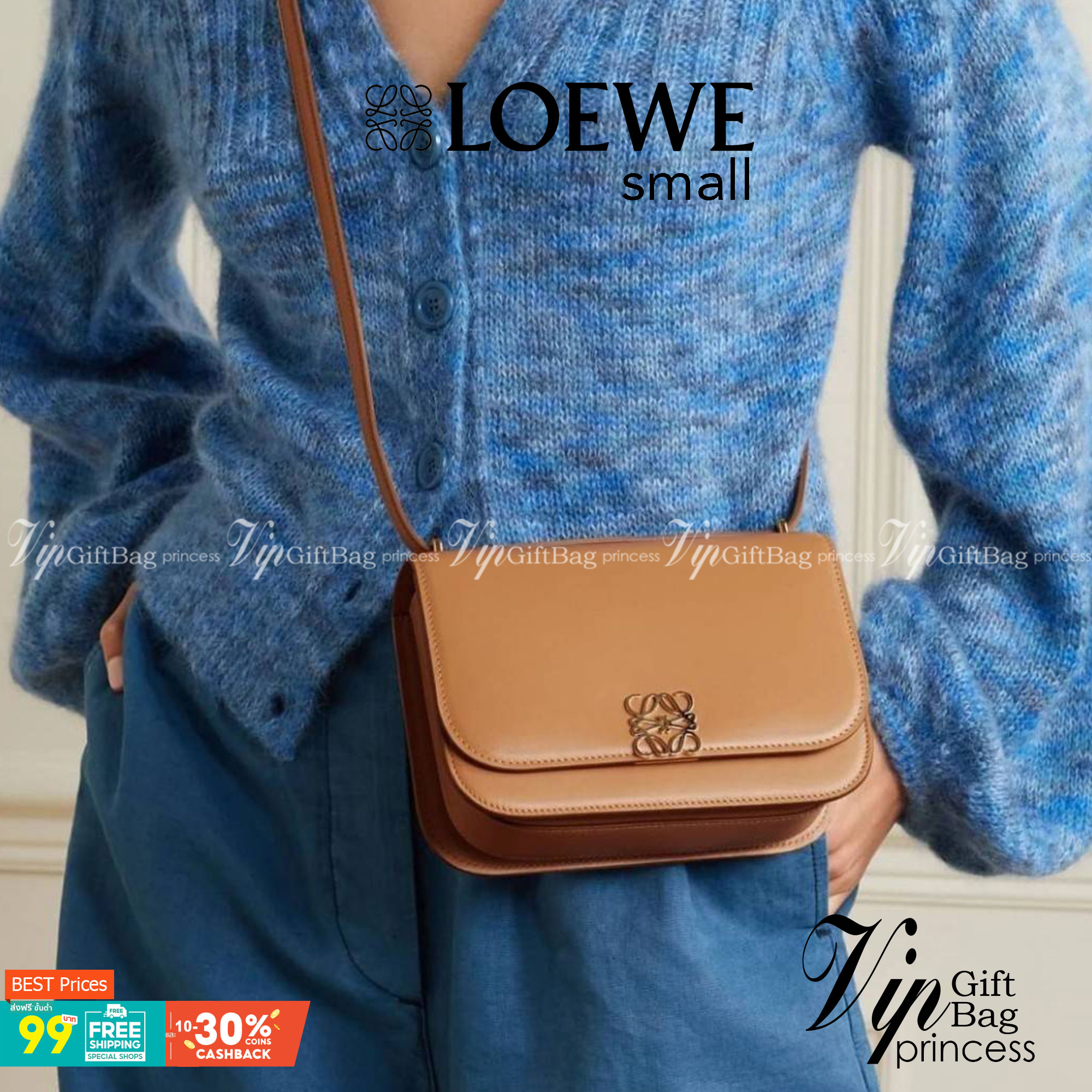 small : LOEWE Goya anagram small leather shoulder bag มาทำความรู้จักทุกดีเทลของ กระเป๋า GOYA ไอเท็มใบใหม่ล่าสุดจาก Loewe ด้วยรูปทรงกล่องอันคลาสสิกที่มาพร้อมรายละเอียดอันน่าค้นหา ด้วยรูปทรงบ็อกสุดคลาสสิก พร้อมโครงสร้างที่กะทัดรัดเปี่ยมไปด้วยสเน่ห์น่าค้นหา 