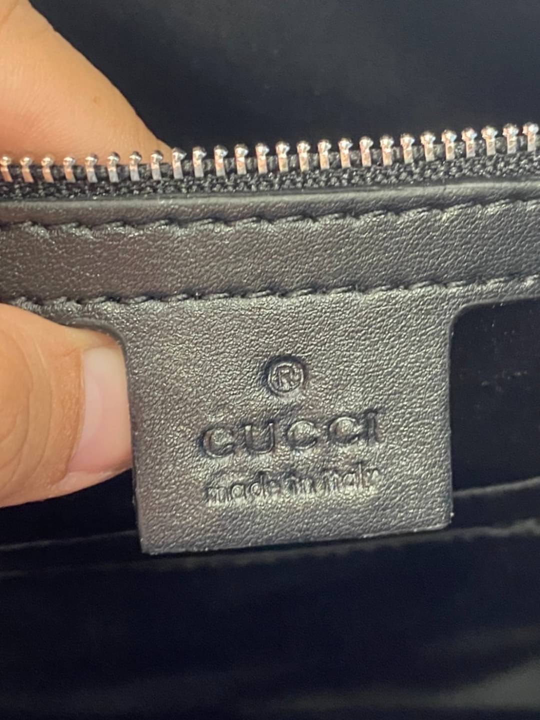 Gucci GG Supreme Briefcase พร้อมส่งที่ไทย ภาพสินค้าถ่ายจากงานจริง GG Supreme work bag with Web shoulder strap