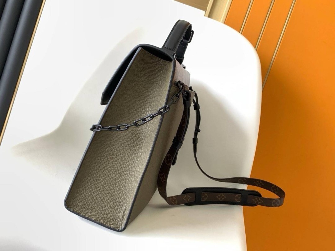 LV Robusto Briefcase Monogram กระเป๋าอเนกประสงค์ ทรงโท้ท หนังแท้ เกรดทออริ ท็อป วีไอพี เกรดดีสุด 1:1 ใช้งานต่างประเทศได้