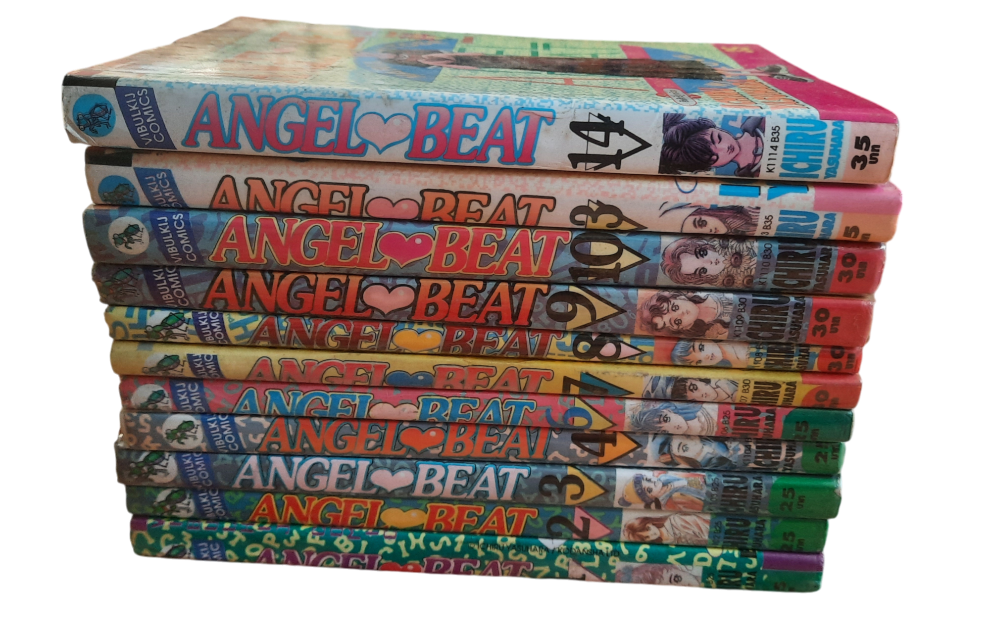 ANGEL BEAT ชุด เล่ม 1-14 (ขาดเล่ม 5,11,12) 14 เล่มจบ