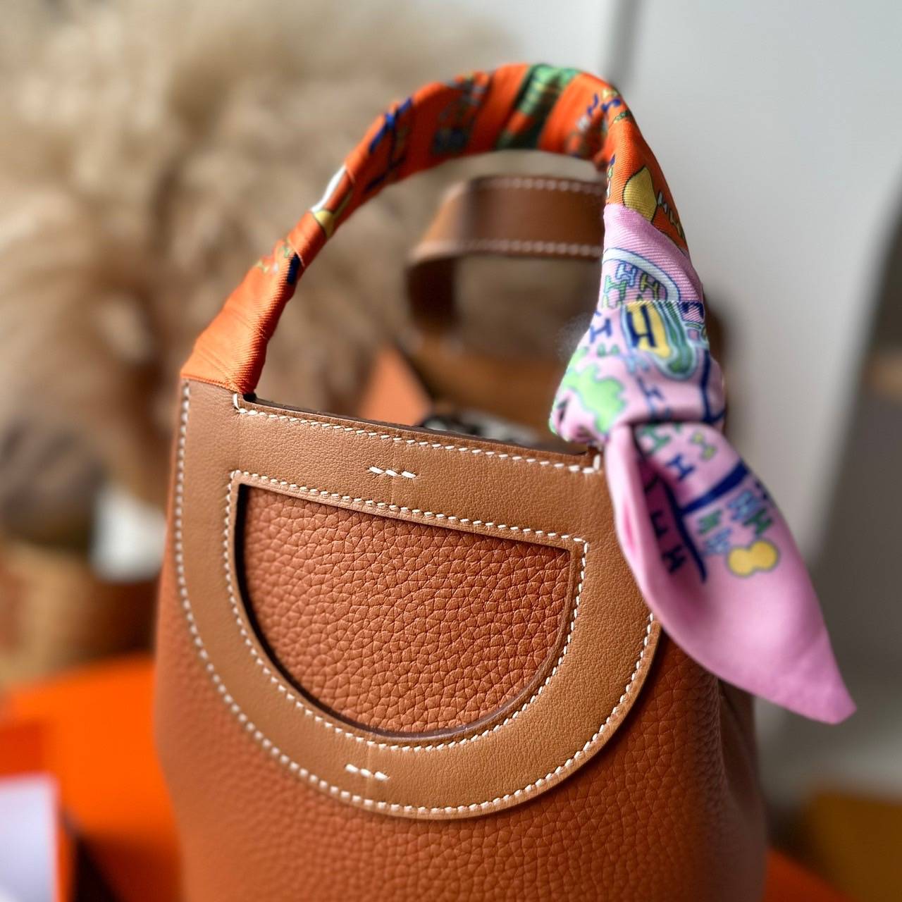 TOP VIP | HERMES IN THE LOOP IN TOGO LEATHER in full handmade special order กระเป๋าแอเมสเกรดเทียบแท้ หนังแท้ เกรดดารา ทำมือปราณีต เกรดงานดีสุด