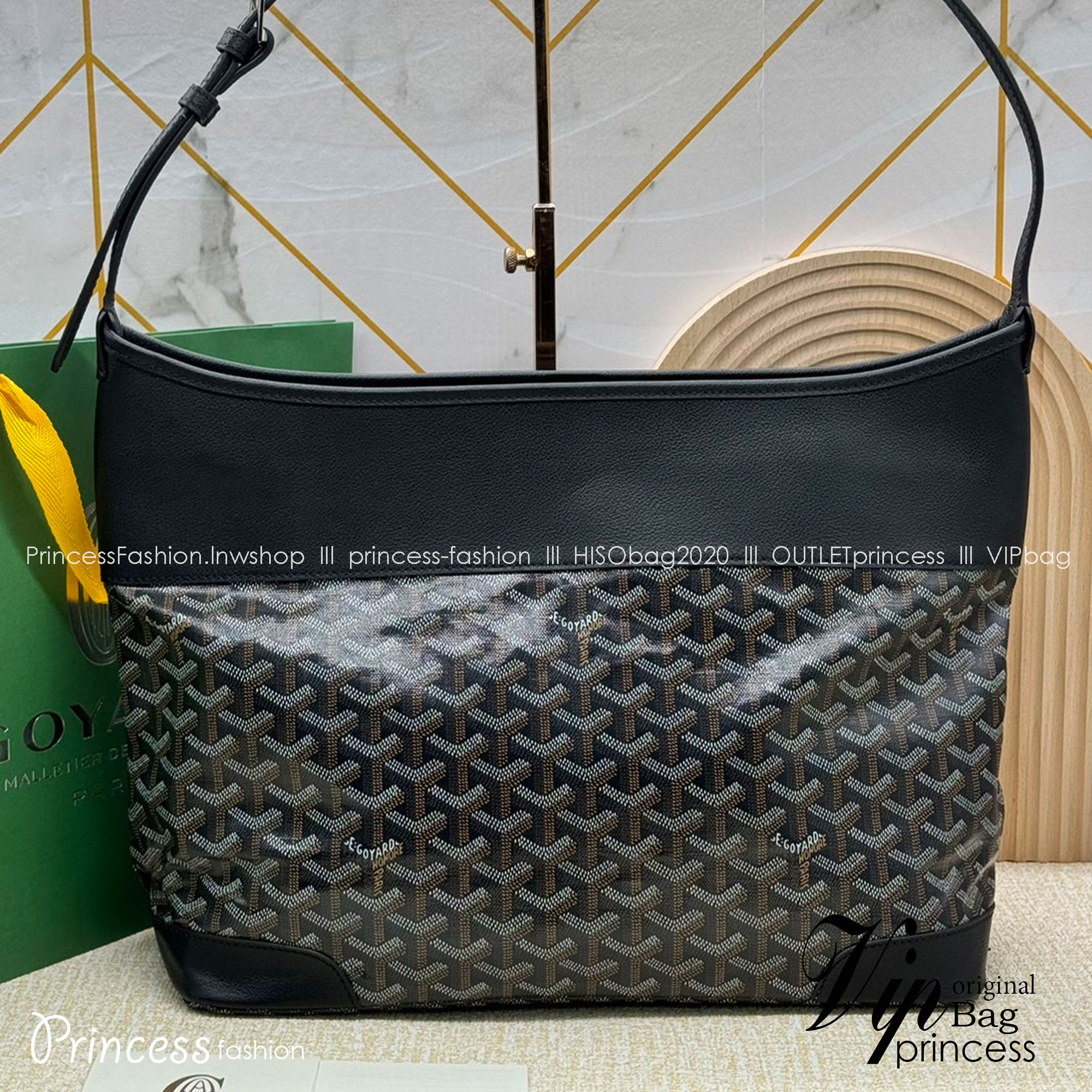 พร้อมส่ง 5 สี Goyard Grenadine Hobo Top Zipper Closure / Goyard Hobo Bag กระเป๋าสะพายทรงโฮโบใบใหญ่ 🧡 เกรดท็อปออริจินอล 1:1 สลับแท้ ใช้งานต่างประเทศได้