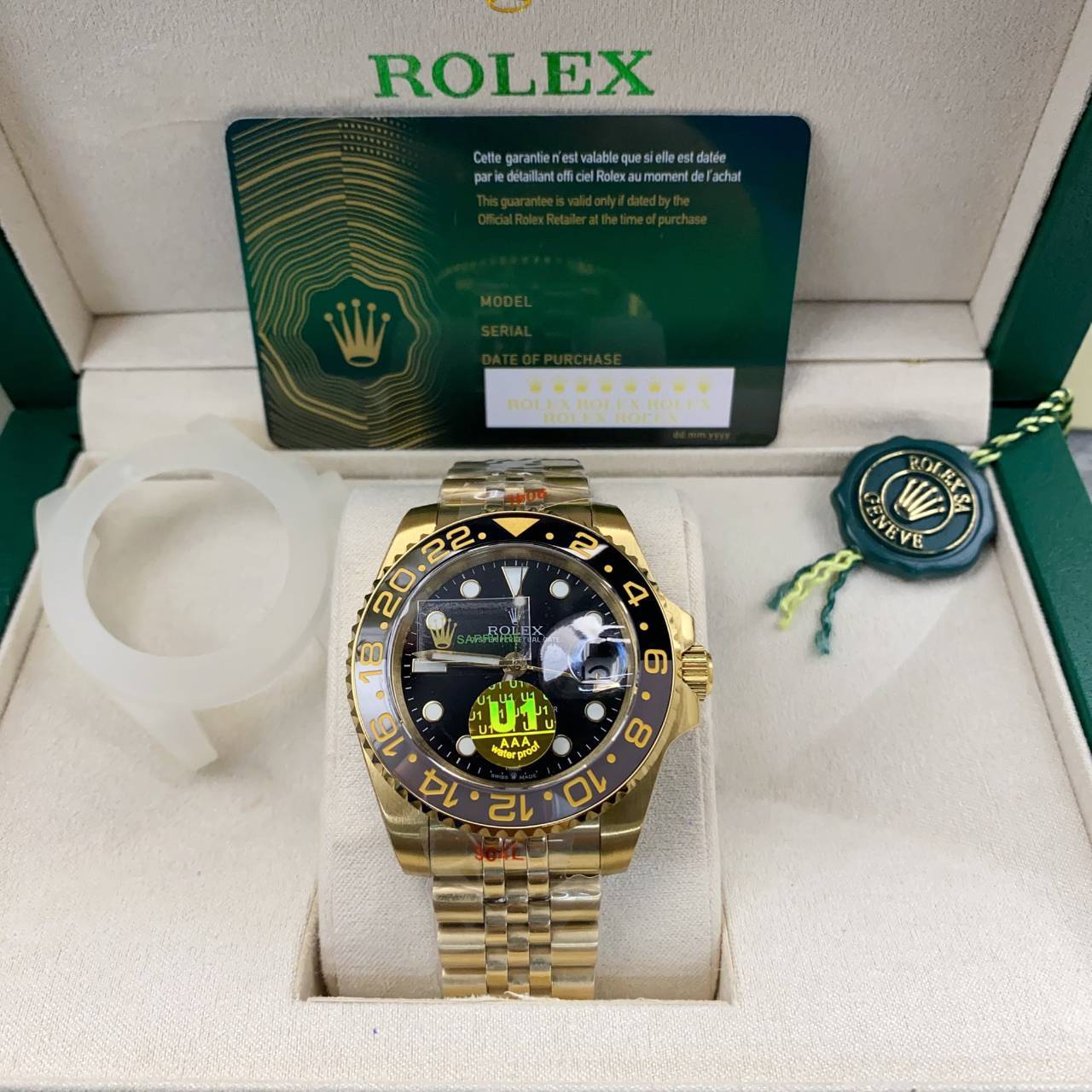 สลับแท้ เกรดเทพ นาฬิกาโรเล็กซ์ ROLEX WATCH งานเทียบแท้ เกรดดีสุด CC size 40mm ระบบ auto