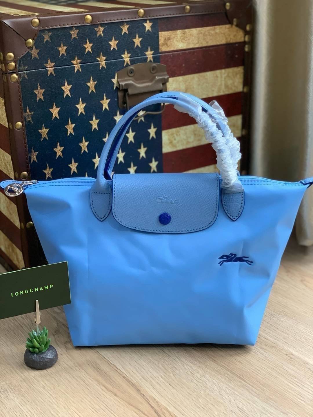 ของแท้ 💯% Longchamp Le Pliage Top Handle S พลาดไม่ได้กับสีใหม่แบบพาสเทล มองแล้วสบายตา