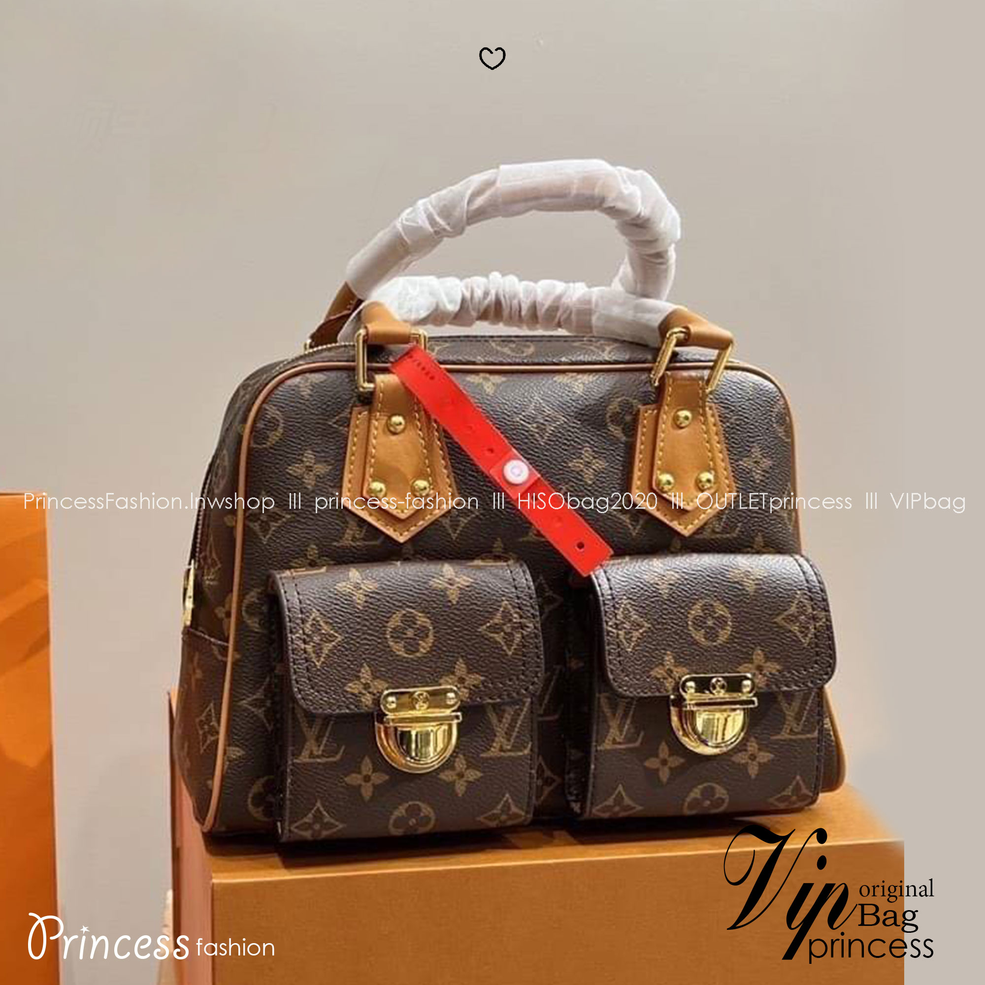 LV Manhattan Pm Monogram Handbag กระเป๋าถือทรงผู้ดี คลาสสิค สวยหรู ไซส์กำลังสวย ราคาแสนดี อัพเกรดลุคคุณนายคุณหนูแล้วหนึ่งกับไอเท็มนี้จ้า