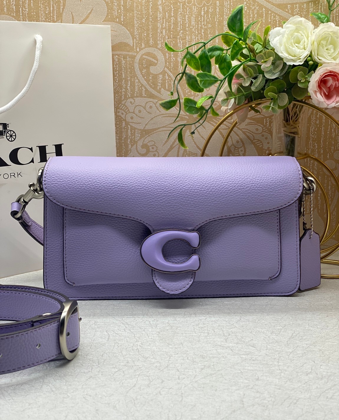 COACH TABBY CROSSBODY WRISTLET 26cm สีใหม่ล่าสุด ต้อนรับสงกรานต์นี้ รุ่นนี้ต้องเข้าแล้ว พกพาได้ตลอดวันเลย ห้ามพลาดค่ะ! พร้อมส่งที่ไทย