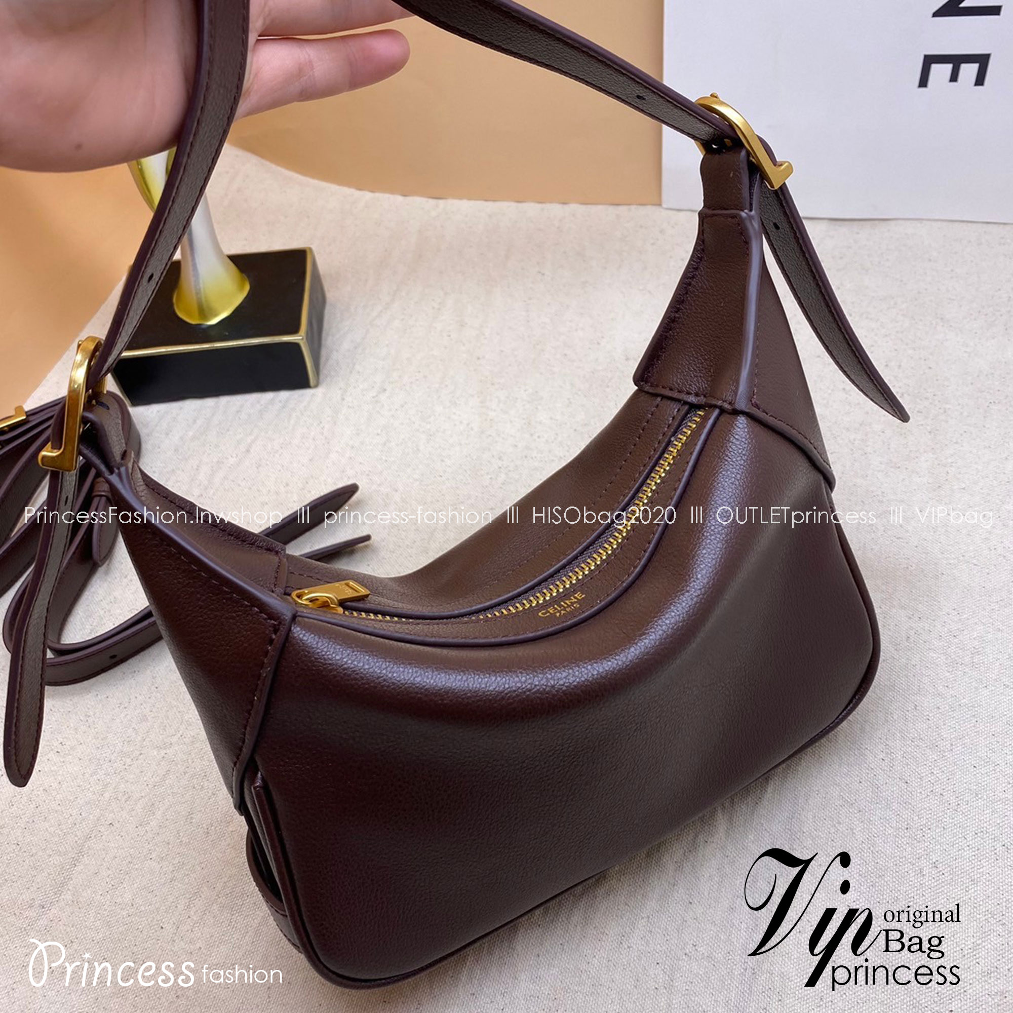 พร้อมส่ง 3 สี CELINE ROMY SHOULDER BAG 21cm เกรดออริ 1:1 สลับแท้ ภาพถ่ายจากงานจริง ใช้งานต่างประเทศได้