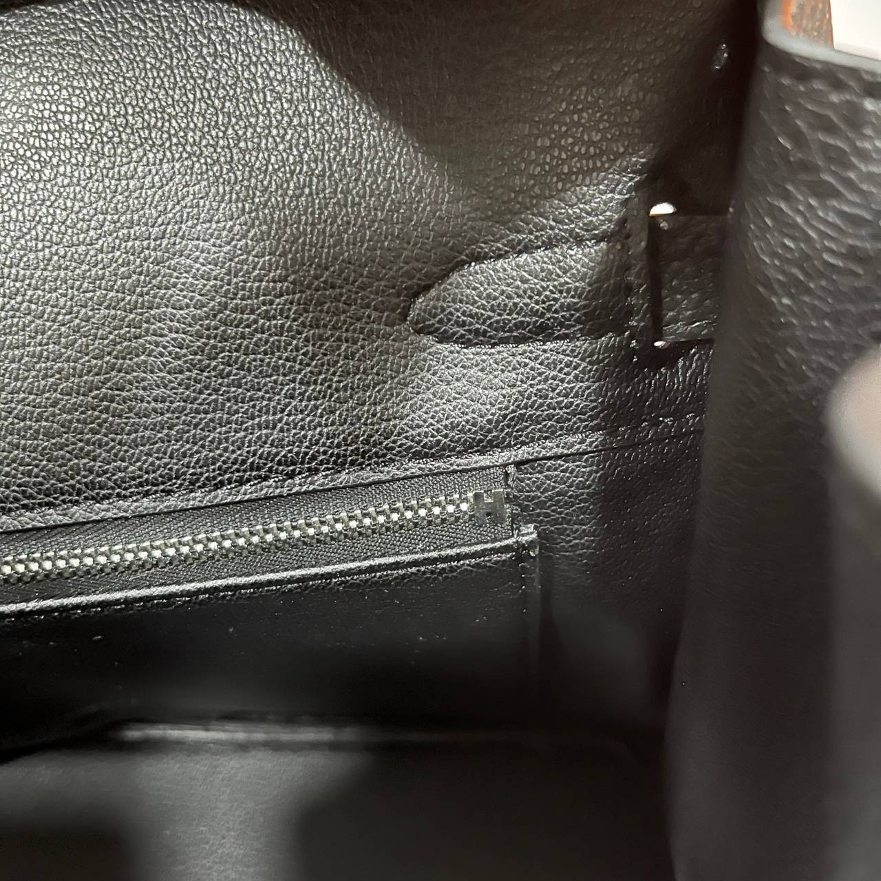 หนังแท้ Hermes BIRKIN 25CM epsom in MAUVSSYLESTE COLOR FULL HANDMADE GOLD HARDWARE เกรดออริจินอล ภาพสินค้าถ่ายจากงานขายจริง