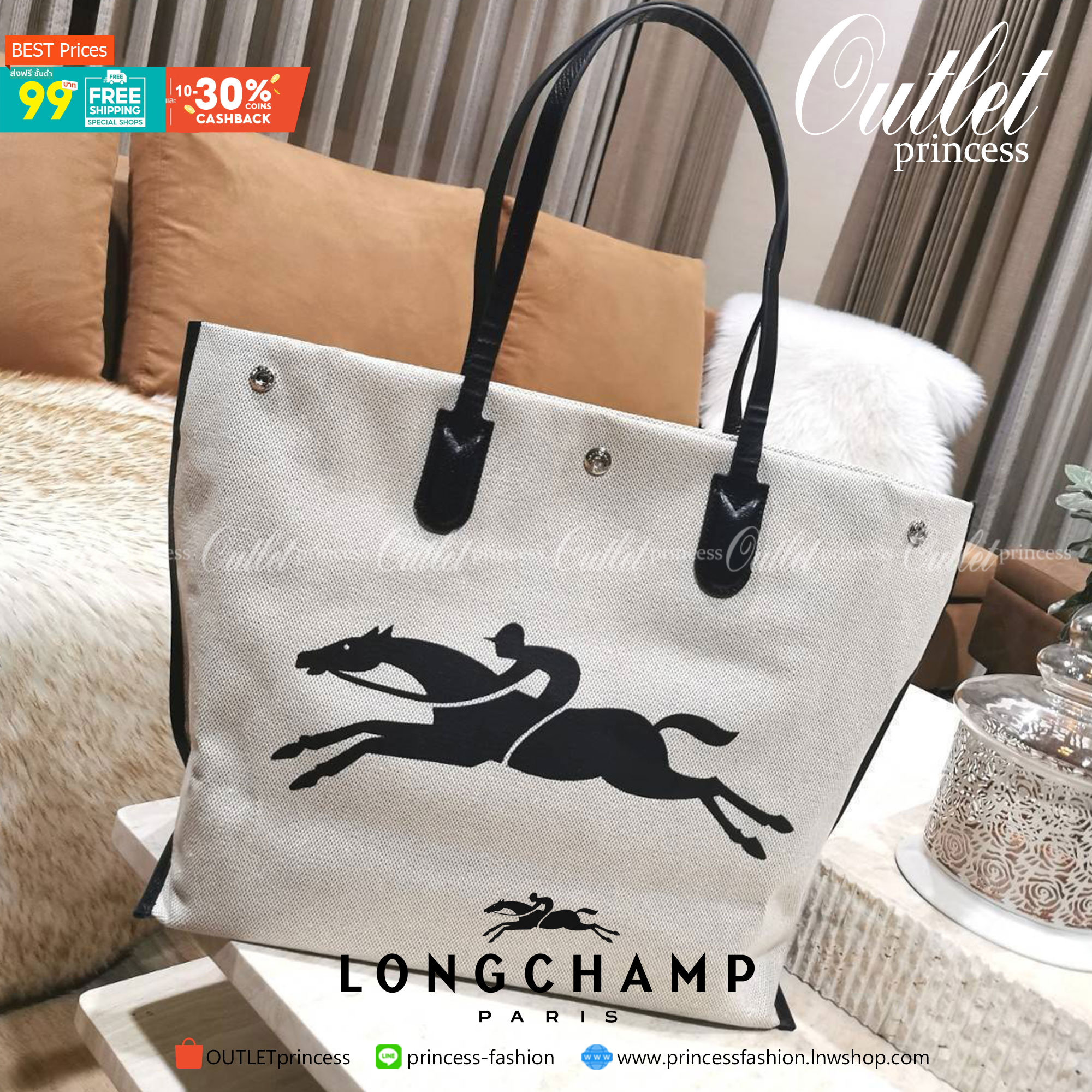 ของแท้ 💯% 】LONGCHAMP ESSENTIAL TOILE SHOULDER BAG L ECRU วัสดุ Cotton Canvas & Grained cowhide คอลเลคชั่นใหม่ฮิตสุดๆในเหล่าดาราเซเลป ด้วยดีไซน์สวยขนาดกำลังดีเนื้อหนาอยู่ทรง น้ำหนักเบา