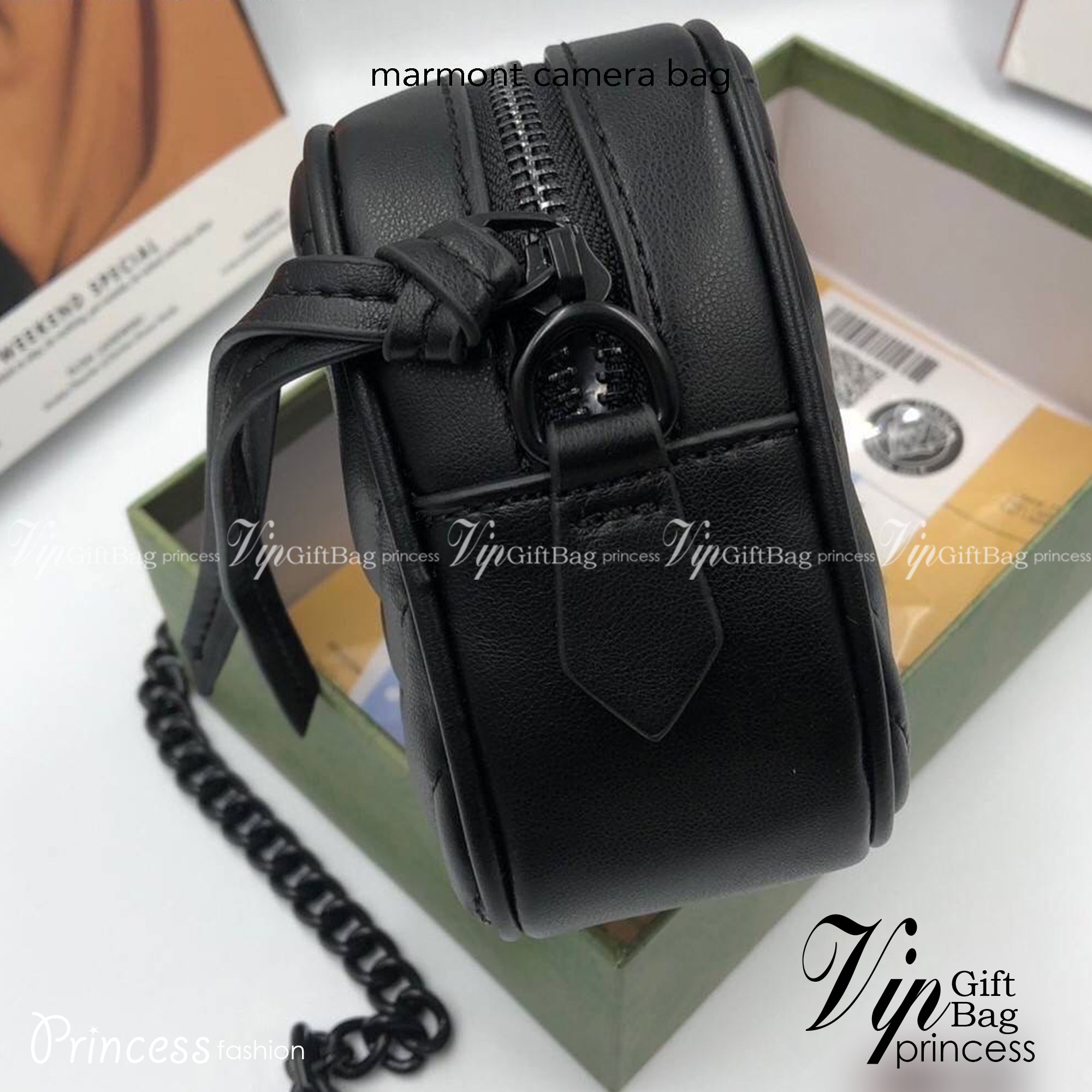 GUCCI MARMONT CAMERA BAG / GG Marmont small matelassé shoulder bag กระเป๋าสะพายรุ่นคลาสสิก ใช้ได้ทั้งชายหญิง งานเกรดหนังสวย ใช้งานง่าย ขนาดกำลังน่ารัก มาพร้อมสายยาว เป็นรุ่นที่น่าใช้อีกรุ่นค่า ขนาดกำลังดี อะไหล่สั่งผลิตเฉพาะรุ่น ภาพถ่ายจากสินค้าจริง