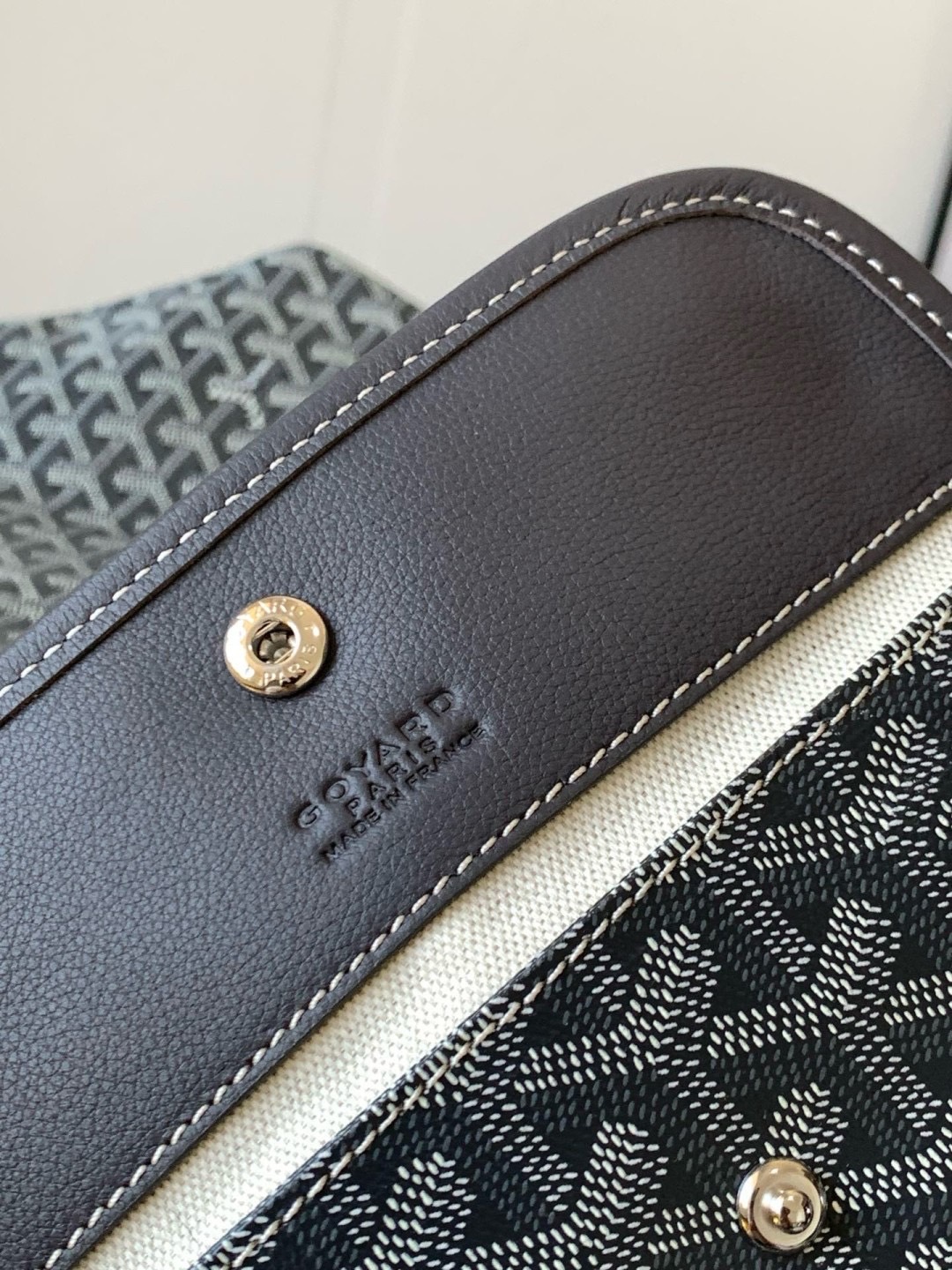 GOYARD GM TOTE BAG กระเป๋าทรงโท้ทใบใหญ่ หนังแท้สวยเป๊ะ เกรดท็อปออริ สลับแท้ 1:1 เกรดดีสุด ใช้ต่างประเทศได้ ผ่านทุก ตม.