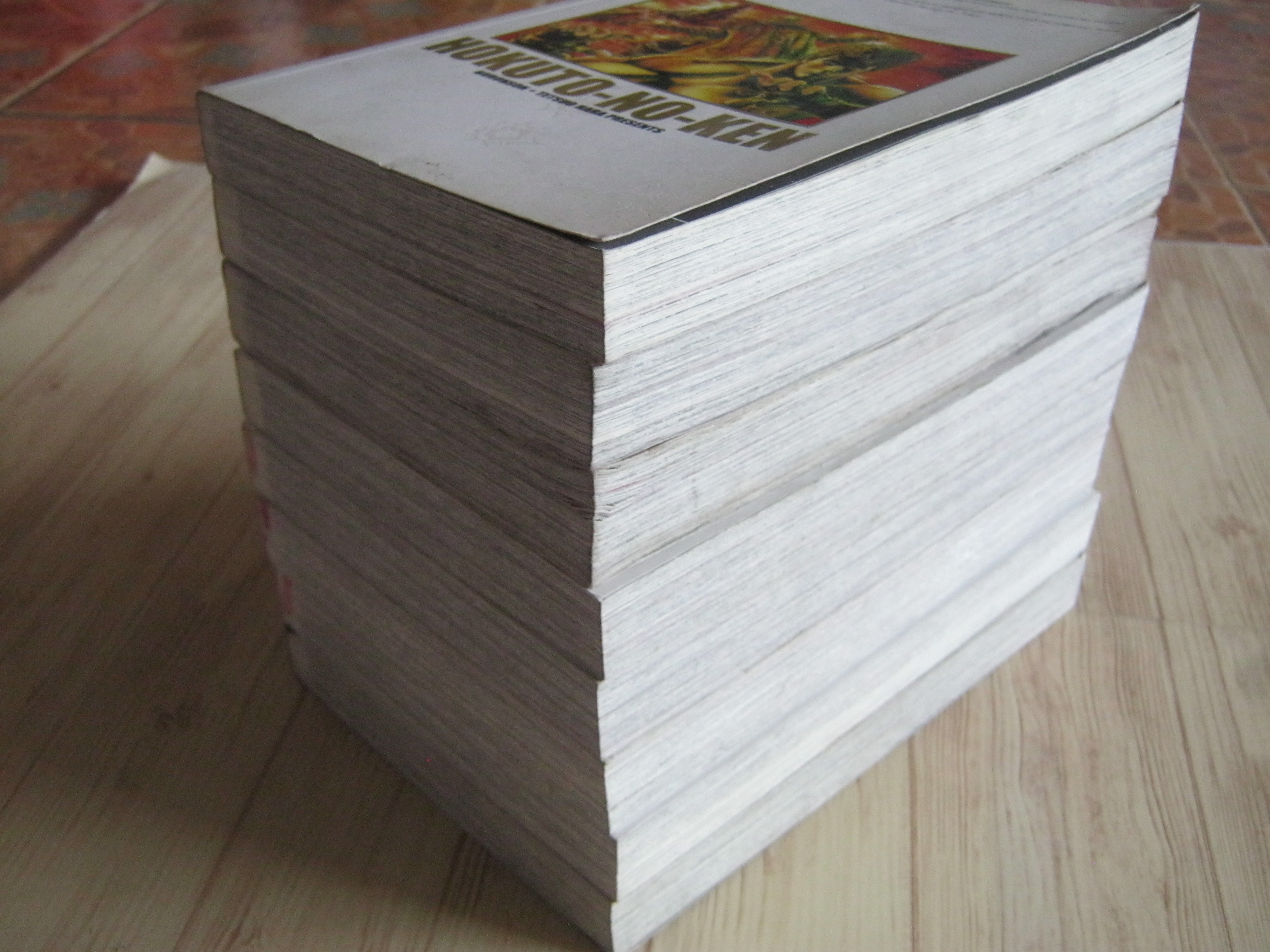 หมัดดาวเหนือ ชุด เล่ม 1,2,3,4,6,9,10,12 ( ขาดเล่ม 5,7,8,11 ) Buronson - Tetsuo Hara เขียน ( สภาพสะสม ) ฺBIG BOOK