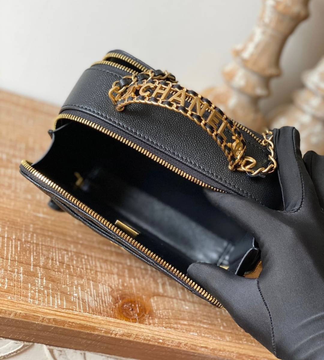 Chanel Vanity Case / Chanel 22S Vanity case พร้อมส่งแล้วค่า งานที่สาวๆ ตามหา เกรดท็อปออรินอล งานเหมือนสุด หนังแท้ สวยงามตามรูป