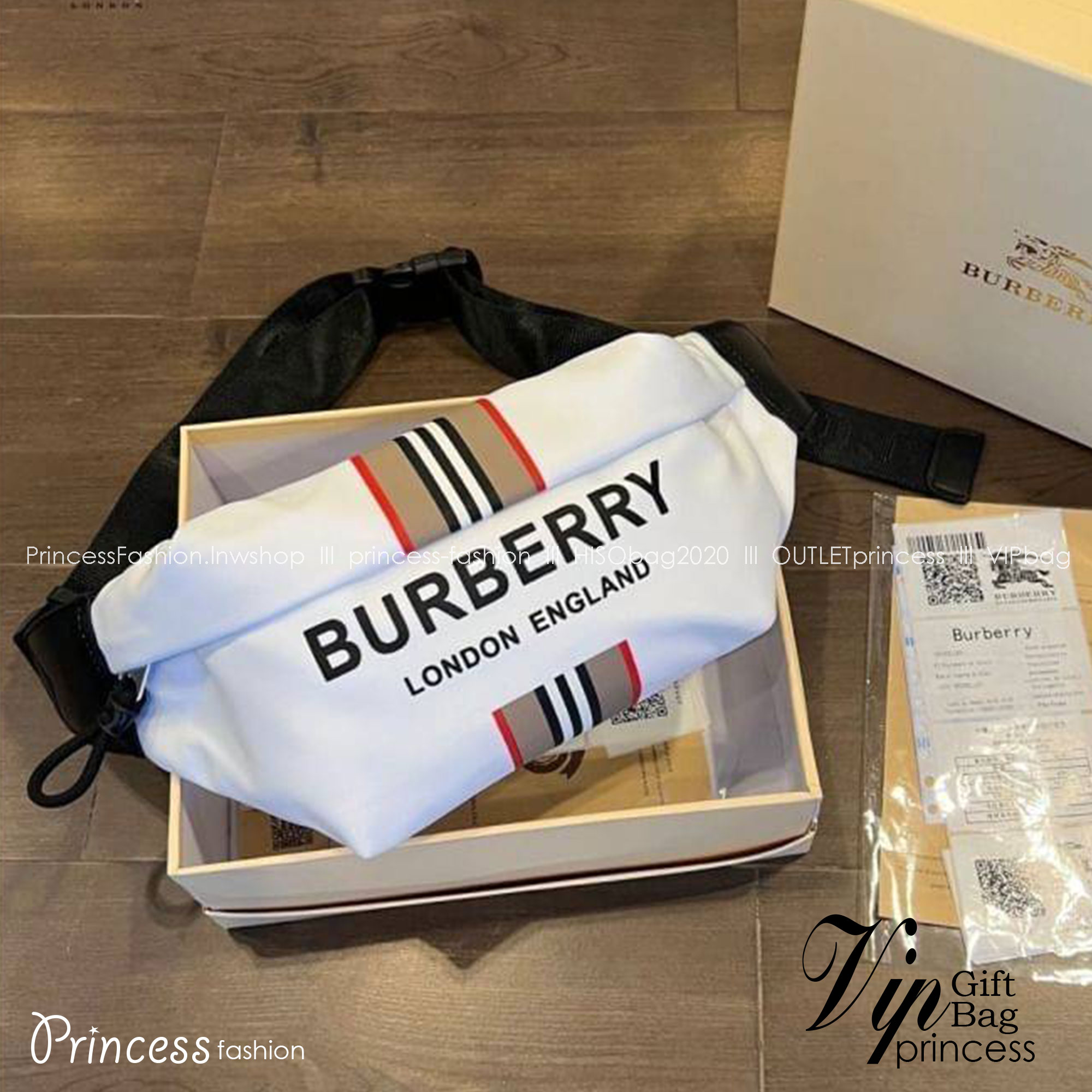 BURBERRY Belt Bag / Burberry Vintage Check Sonny Belt Bag / BURBERRY FRAGRANCES BELT BAG กระเป๋าคาดเอว คาดอกแบบ UNISEX ใช้ได้ทุกเพศ ลายวินเทจตามแบบฉบับของแบรนด์ เปิดปิดด้วยซิปยาว ใส่มือถือได้ทุกรุ่น รีบช้อป พร้อมอุปกรณ์ครบชุด ห้ามพลาด!