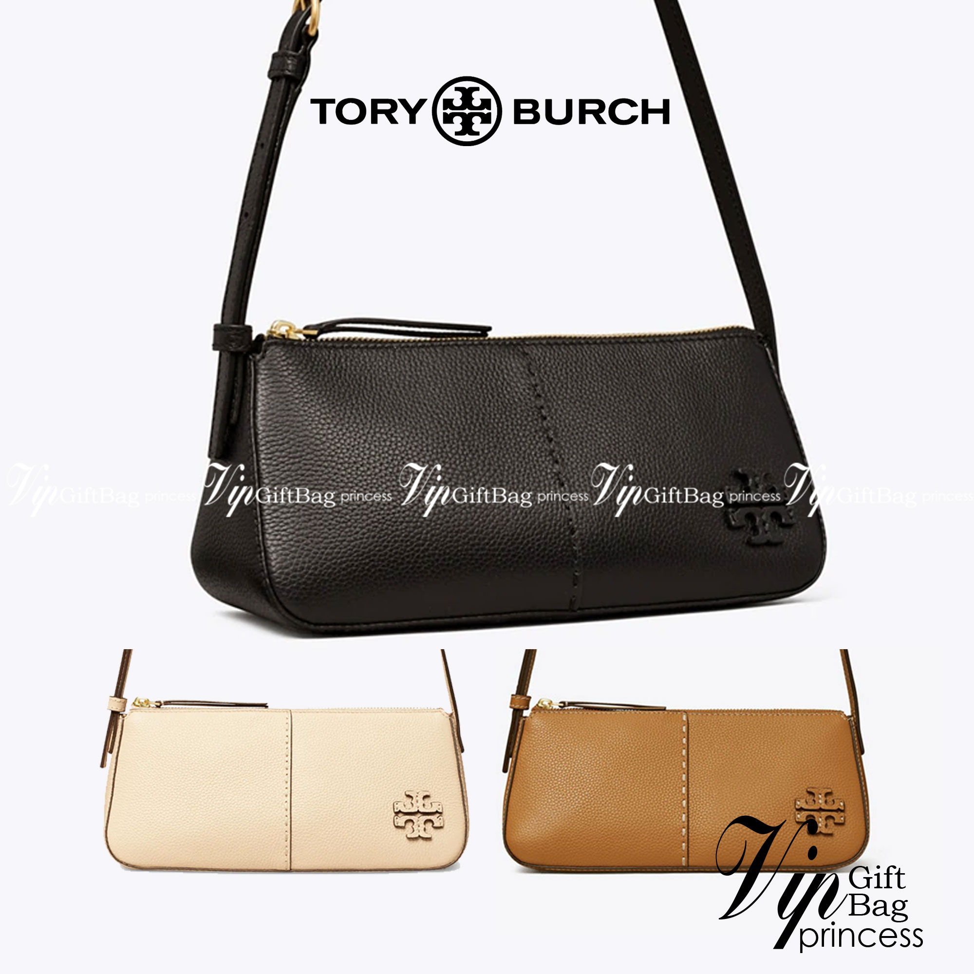 TORY BURCH MCGRAW WEDGE กระเป๋าสะพายไหล่ ทรงสวยไม่ซ้ำ ไม่เกร่อ!! สะดวกใช้งาน ดีไซน์เรียบแต่แฝงความหรู และคลาสสิคในตัว วัสดุหนังลูกวัว สัมผัสดี สวยคม เปิด-ปิดด้วยซิป ภายในเป็นช่องโล่ง มีช่องย่อยเก็บบัตร มาพร้อมสายสะพายในตัว ปรับได้อีกเล็กน้อย ไอเท็มนี้เหมา