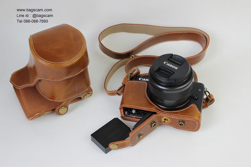 เคสกล้องCanon EOS M10 ฐานเปิดได้