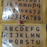 ตัวปั๊มใส A-Z/a-z