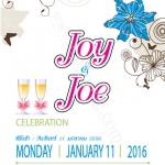 การ์ดแต่งงาน 4x8 in แบบยาวแนวตั้ง