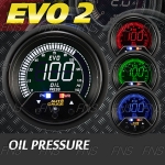 เกจวัด เกจ์วัดแรงดันน้ำมันเครื่อง Oil pressure Digital รุ่น EVO 2