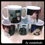 GL 020 แก้วขาวนอก-ใน ลงลายได้ตามต้องการ