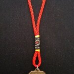 เหรียญเทพเจ้าไท้ส่วยเอี๊ยพร้อมสายห้อยสีแดง(เสริมดวงชะตา แก้ชง)หลังยันต์8ทิศ พร้อมใบคาถาค่ะ