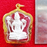 องค์พระศิวะขจัดอุปสรรคประทานความสำเร็จเนื้อเงินพ่นทรายเลี่ยมทองไมครอนค่ะ