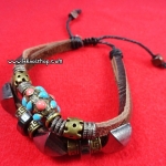 สร้อยข้อมือหนังสายรูด RN 00067