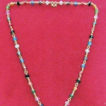 สร้อยคอทองเหลืองคริสตัลค่ะ