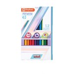 สีไม้ยาว 12สี ตราช้าง พรีเมี่ยม 4.0